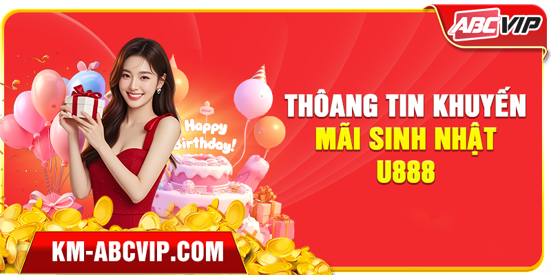 Thông tin khuyến mãi sinh nhật U888
